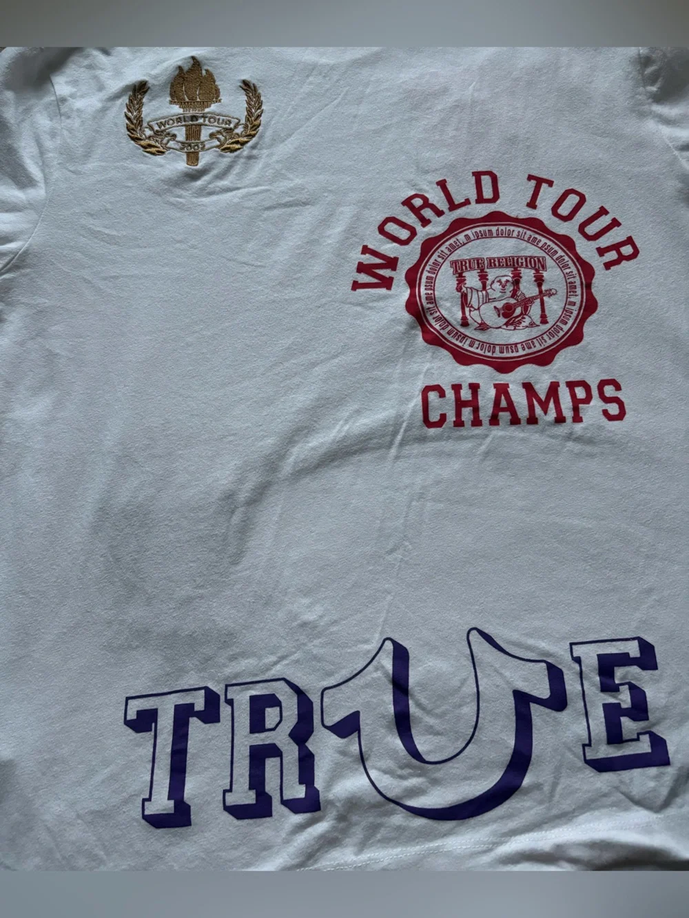 True Religion white true
